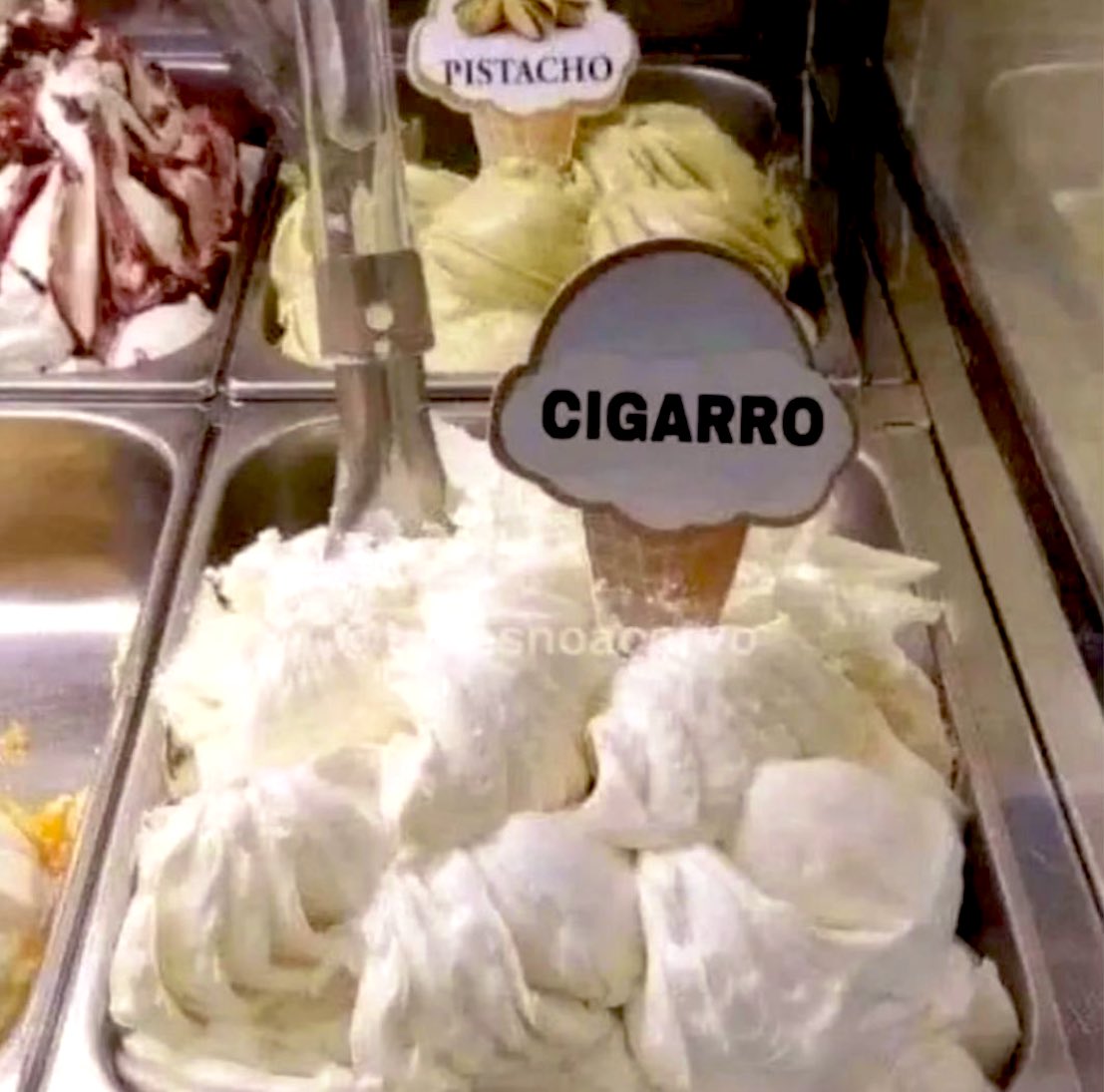 que asco helado de pistacho