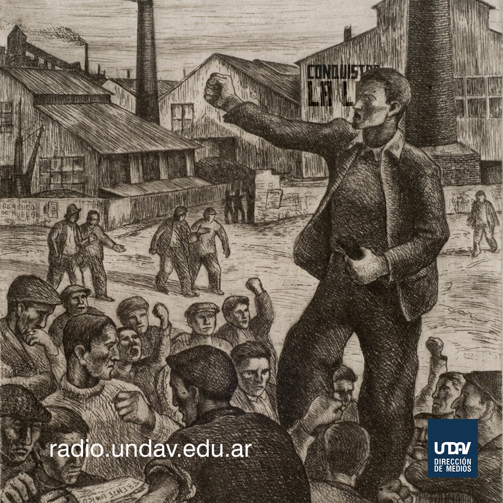 #Podcast|1891-1943: anarquistas, socialistas, sindicalistas y comunistas
En el podcast Conquistar la ley de radio UNDAV nos cuentan cuáles fueron los principales dirigentes del sindicalismo y sus vertientes ideológicas. 
Podes escucharlo acá
open.spotify.com/episode/1yiOJt…