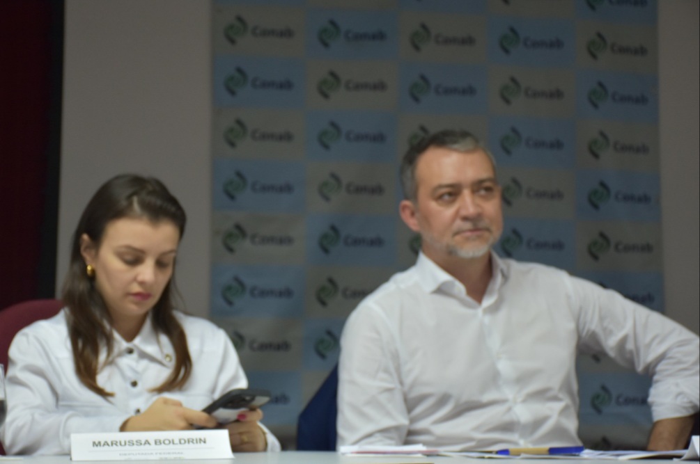 spsebastian's tweet image. Posse de Carmo Inácio na Sureg GO #Conab 2023.