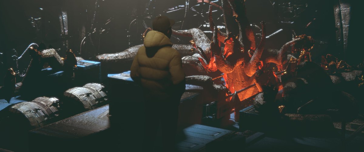 destoche's tweet photo. 🐙#blender #eevee https://t.co/JXh4Dx3Eya