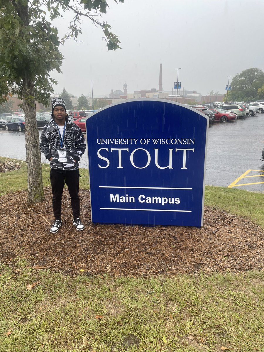 First visit in the books for <a href="/crymes_jon/">Jon Crymes</a> !
Thanks <a href="/uwstout/">UW-Stout</a> for having us out!