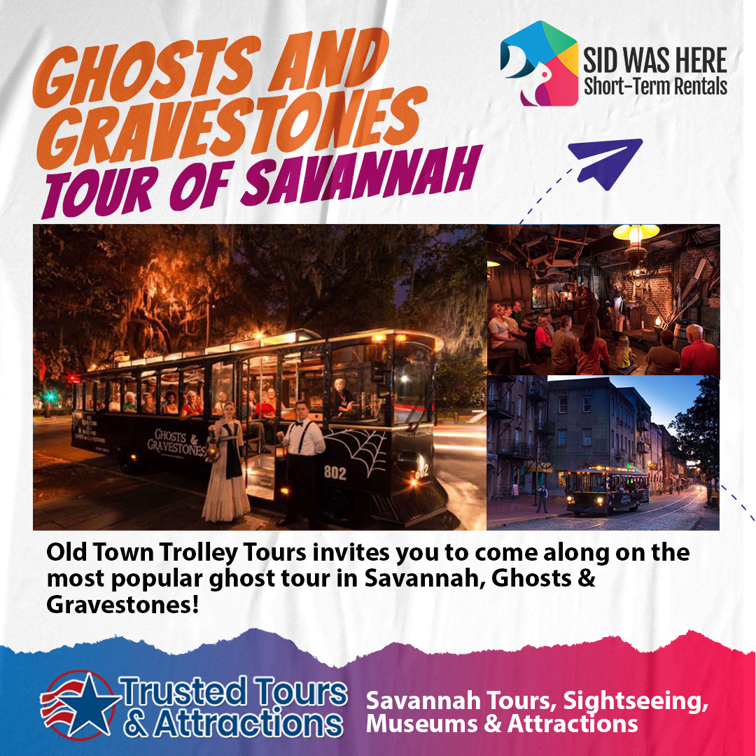 Embark on a spine-chilling journey with your gravedigger guide as we board the 'Trolley of the Doomed' in Savannah. 🌙👻 

#TrolleyOfTheDoomed #SavannahHaunts #SpookyAdventures #TrolleyoftheDoomed #SavannahsDarkerSide #MurderandMayhem #

affiliate.trustedtours.com/savannah?affil…