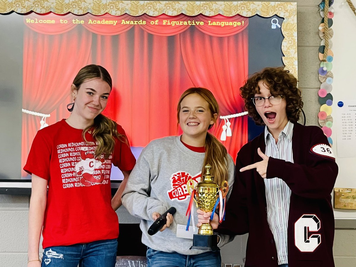 Chasity Faulkner (@chasfaulkner) on Twitter photo Figurative Language & Literary Device Awards Ceremony. Each group had to write an Acceptance Speech using each device to present to the class when accepting each specific award: Alliteration, Verbal Irony, Metaphors, Hyperbole, Understatement, etc. <a href="/CMSredhounds/">Corbin Middle School</a> <a href="/CorbinInstruct/">Corbin Instructional Team</a> Figurative Language & Literary Device Awards Ceremony. Each group had to write an Acceptance Speech using each device to present to the class when accepting each specific award: Alliteration, Verbal Irony, Metaphors, Hyperbole, Understatement, etc. <a href="/CMSredhounds/">Corbin Middle School</a> <a href="/CorbinInstruct/">Corbin Instructional Team</a>