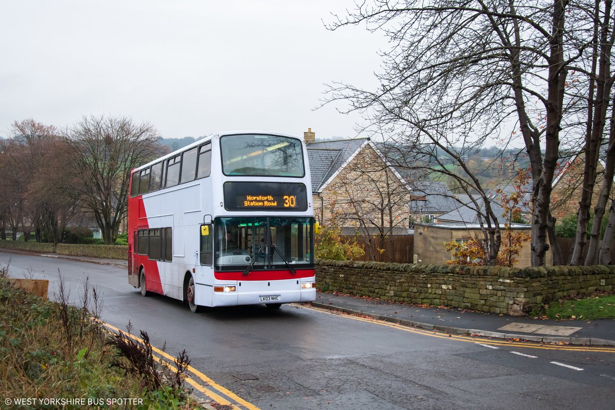Taken last November; this shot sees an A&amp;A Coach Travel of Tockwith B7TL President operating the 30 route between Horsforth Vale and Horsforth Railway Station. Fast forward 10 months and this route is now operated by an Optare Solo, with (by the looks of it) improved reliability.