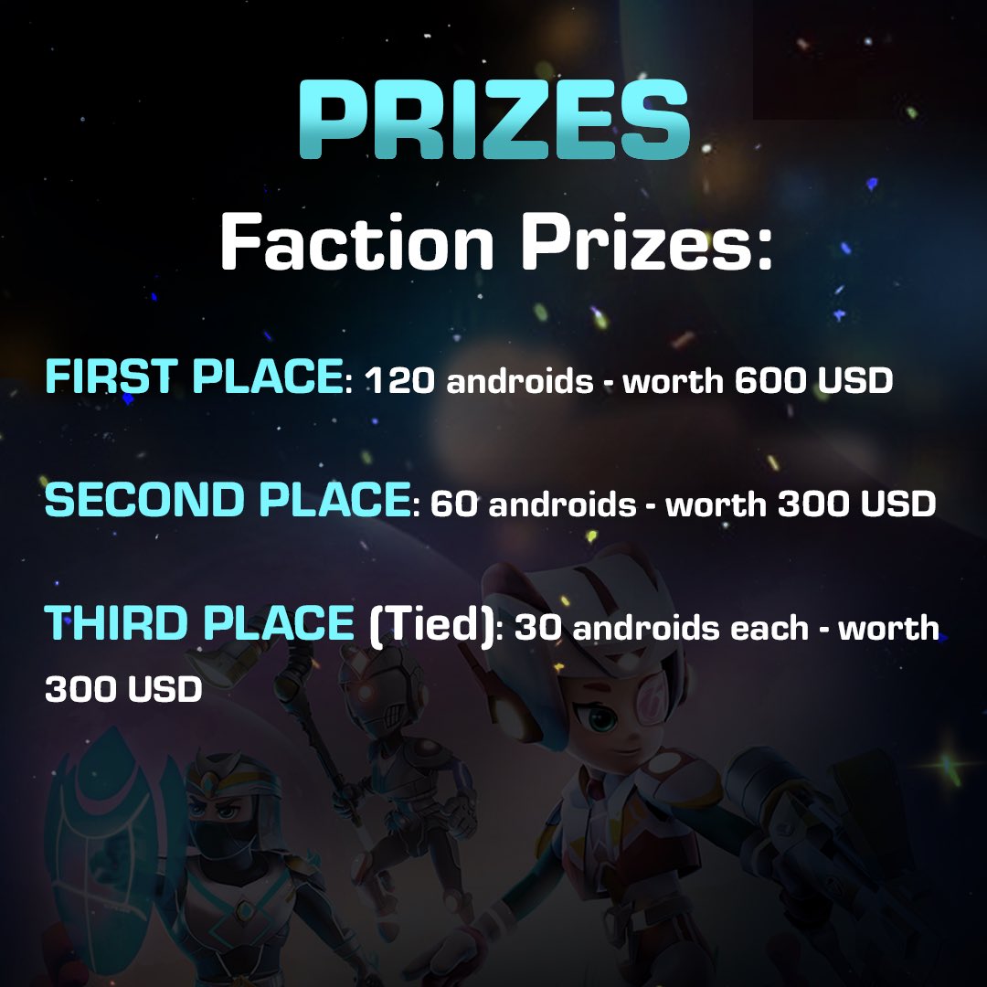 universusgame's tweet photo. PRIZES https://t.co/BAzLM4lCvu