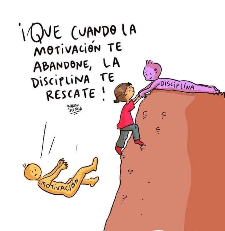 galypoly04's tweet photo. Motivación&amp; Disciplina, ambos necesarios a la hora de establecer objetivos ambiciosos..
Fuente: Edumiss Recursos educativos https://t.co/hJn4acjFji