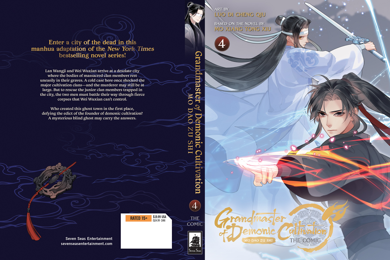 Seven Seas Entertainment on X: Behold: the cover for GRANDMASTER OF DEMONIC  CULTIVATION: MO DAO ZU SHI (THE COMIC / MANHUA) Vol. 1 by #MXTX & Luo Di  Cheng Qiu! Get this