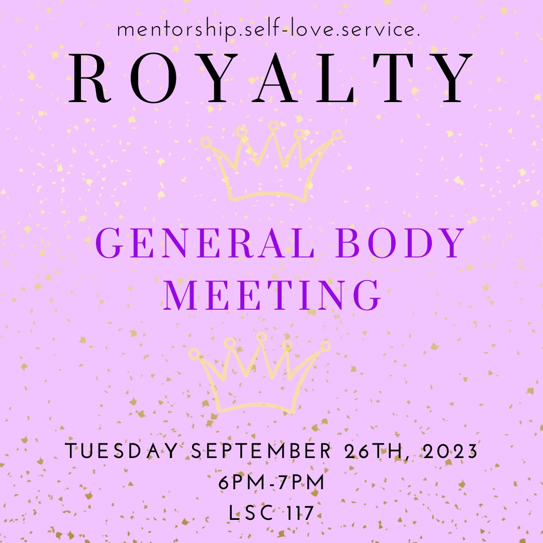 TOMORROW!! LSC 117 💜👑 You don’t wanna miss out!! hope to see you there :)