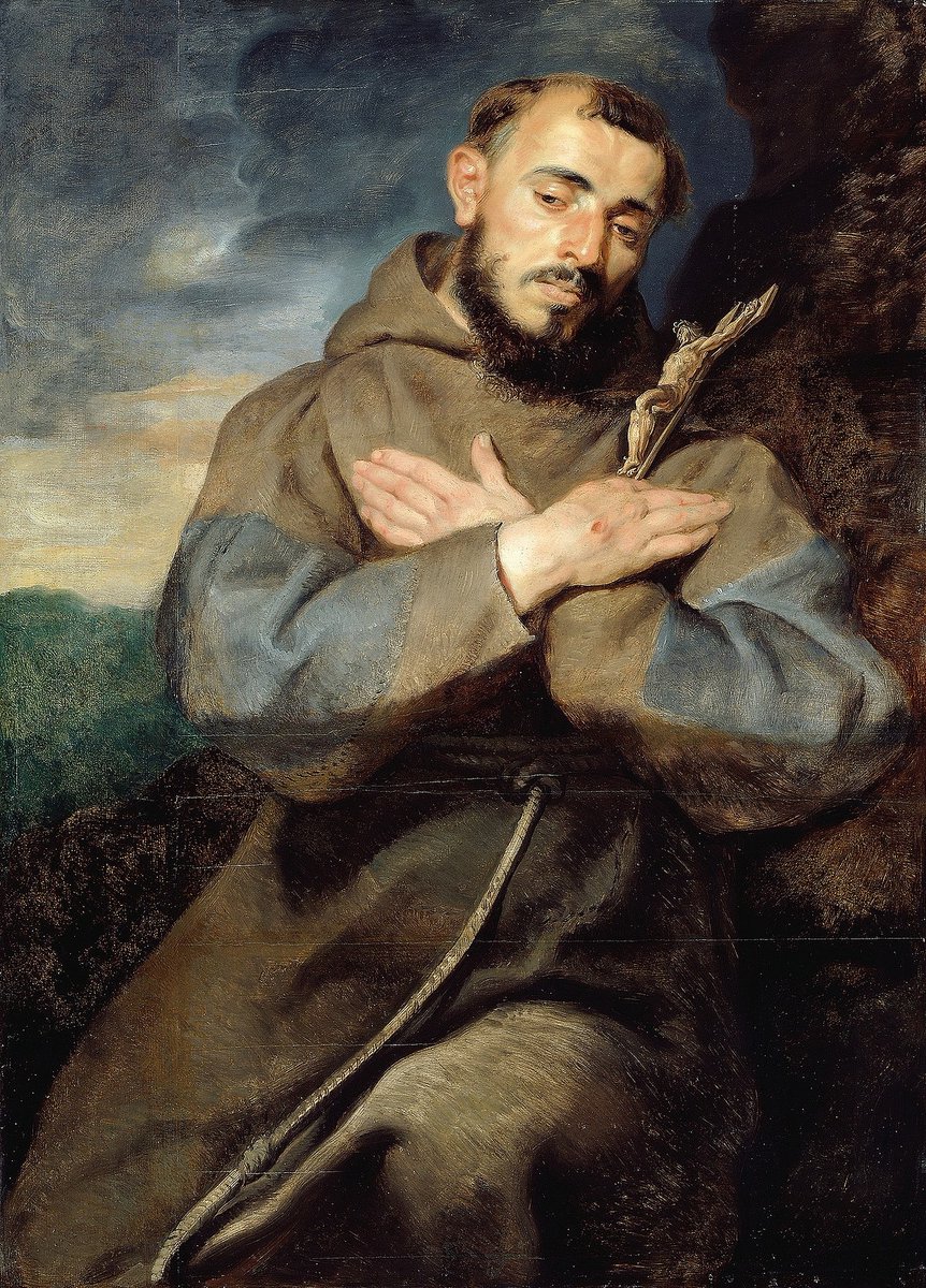 'Saint Francis'. 1610-1620
#PeterPaulRubens