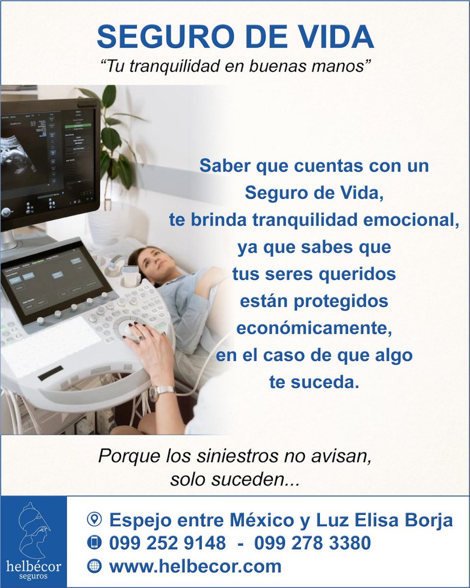 HelbecorS's tweet photo. Seguro de Vida para darte paz mental. https://t.co/ZxCdwuAAcX