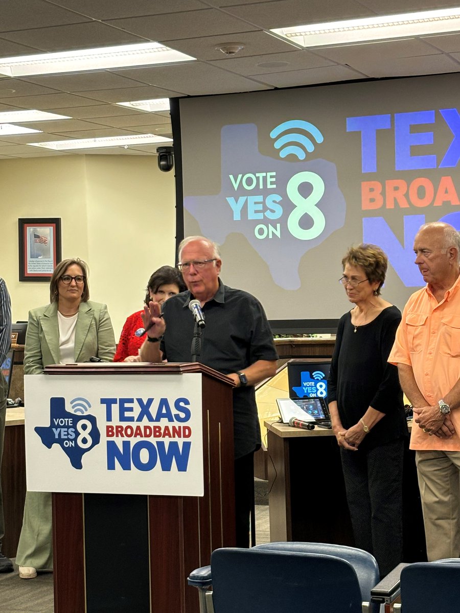 Leslie Ward (@lesliewardtx) on Twitter photo I joined <a href="/TXbroadbandnow/">Texas Broadband Now</a> in Corpus Christi to encourage support of #Prop8 on the Nov ballot. Prop 8 will increase #broadband access & help close the #digitaldivide. Thank you to Rep <a href="/toddahunter/">Todd Hunter</a> & Sen <a href="/lamantia4texas/">Senator Morgan LaMantia</a>, along with local leadership & #txlege staff, for joining! I joined <a href="/TXbroadbandnow/">Texas Broadband Now</a> in Corpus Christi to encourage support of #Prop8 on the Nov ballot. Prop 8 will increase #broadband access & help close the #digitaldivide. Thank you to Rep <a href="/toddahunter/">Todd Hunter</a> & Sen <a href="/lamantia4texas/">Senator Morgan LaMantia</a>, along with local leadership & #txlege staff, for joining!