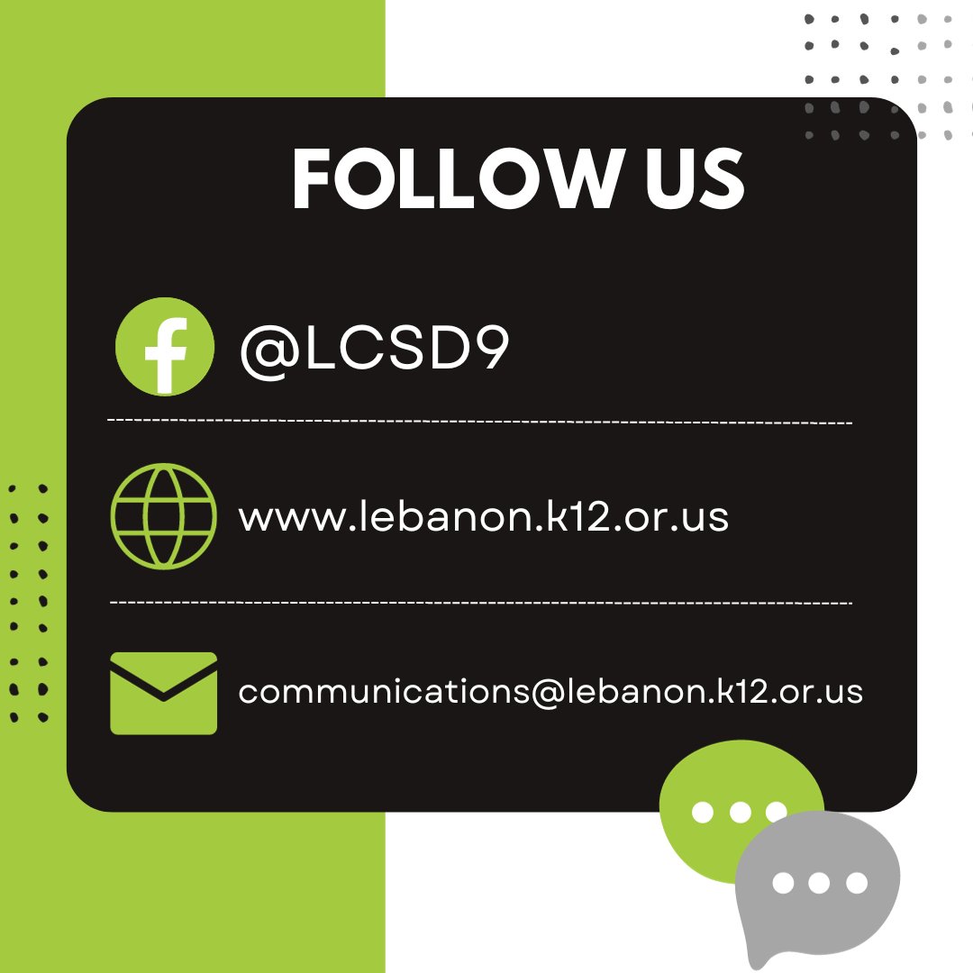 Lebanon Community School District tweet media