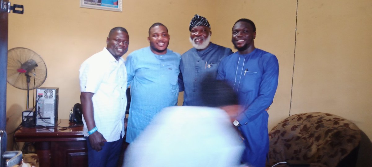 VANPDPNg's tweet photo. VAN To Leaders - Emulate Governor Seyi Makinde's Style Of Governance.

This call was made today by the VAN leadership in the south west while paying a congratulatory visit to the commissioner for Youth &amp; Sports developments in Oyo state, Hon Miss Wasilat Adegoke in her office... https://t.co/OwK8Re13Iq
