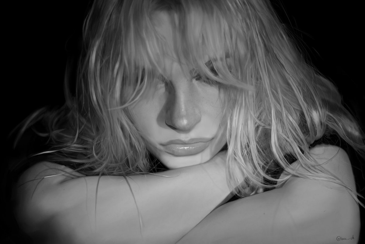 part 1/4 of my senior project. it took about 25 hours 

#Procreate #art #realism