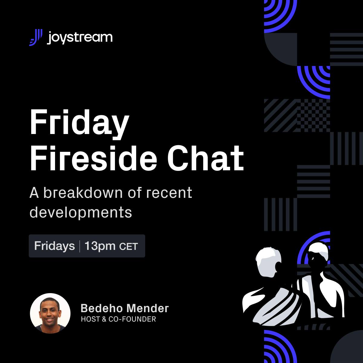 JoystreamDAO's tweet photo. 🔥Join our next Fireside Chat this Friday: 13pm CET, covering 

🛞 Traction
📢 Update from Leads &amp; Council
💥 YouTube Partner Program 2.0
👛 Hardware Wallets
🗺️ Block Explorer
🪙 Creator Tokens
🚧 Website Refresh
📹 Project Explainer Video

⏰ Reminder: https://t.co/Ob9w9lfwyz https://t.co/LYb3sT6NGI
