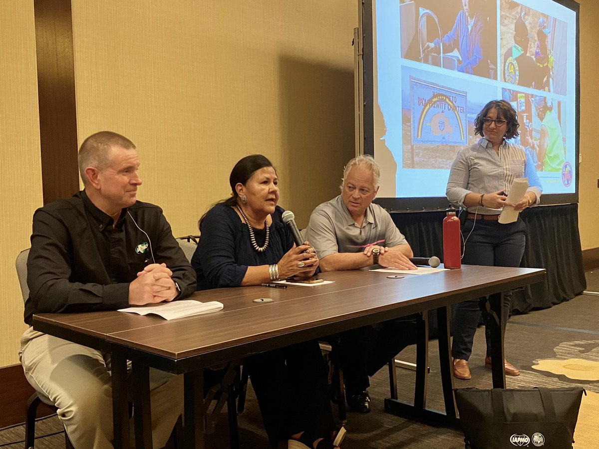 IAPMO's tweet photo. The @IWSHFoundation team is rocking their presentation at #IAPMOCONF23, sharing how they’re making a difference through partnerships and programs in Indigenous communities! https://t.co/vLzw9PvUSi