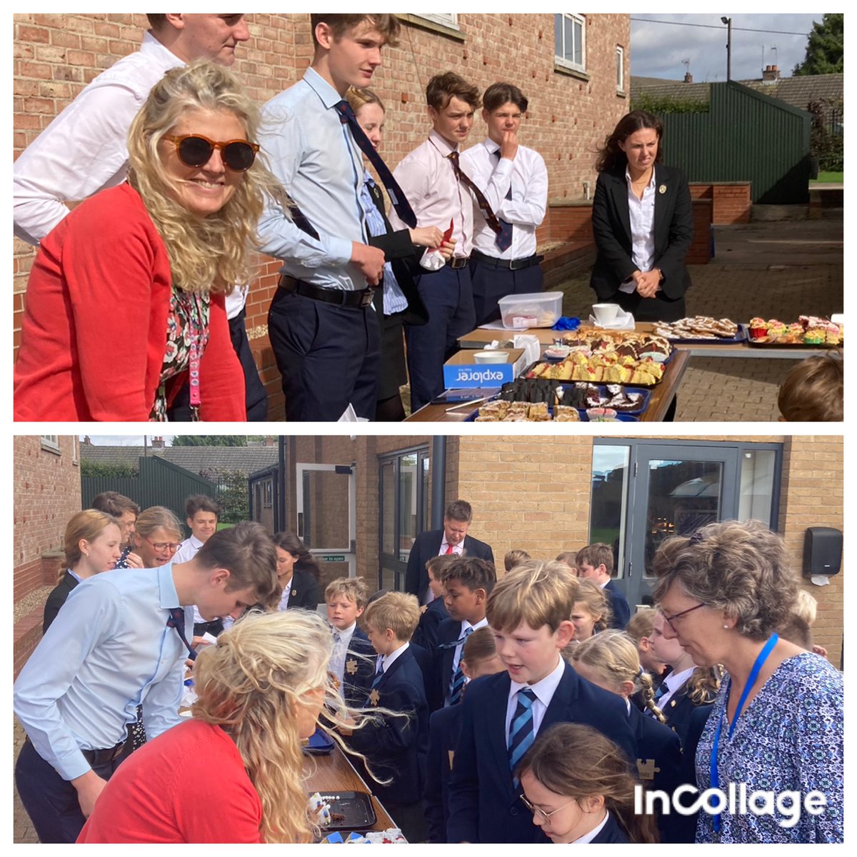 Some truly amazing cakes today from the students of @PockSchool and @PockPrep . Tough job being one of the judges,. Well done to all who baked.
