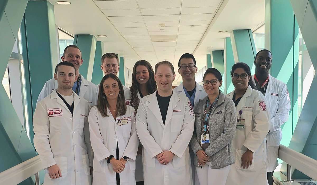 Temple University Hospital Pharmacy Residency tweet media