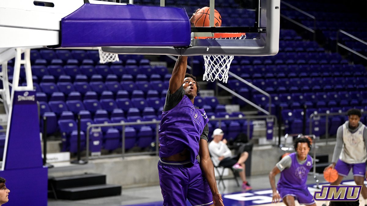 JMUMBasketball's tweet photo. First day out.

#GoDuke https://t.co/DoupL747D7