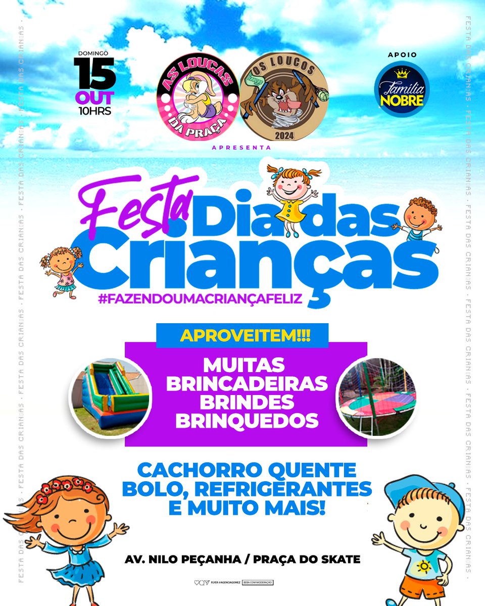 Tragam seus baixinhos &amp; suas bandeiras 🍬🍭🧁🎉❤️
Não esqueçam da paz 🕊️