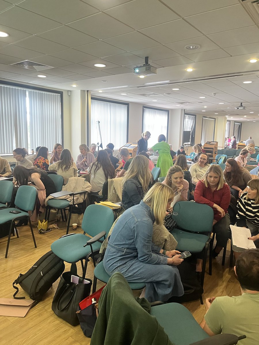 Today we returned to f2f teaching &amp; welcomed 12 new⁩ teams into our level 2 Safety Quality Belfast programme &amp; 27 participants on our level 3 Improvement Leadership programme. So much enthusiasm in the room. Excited to see these improvement initiatives progress!#SQB7 #ScILBel6