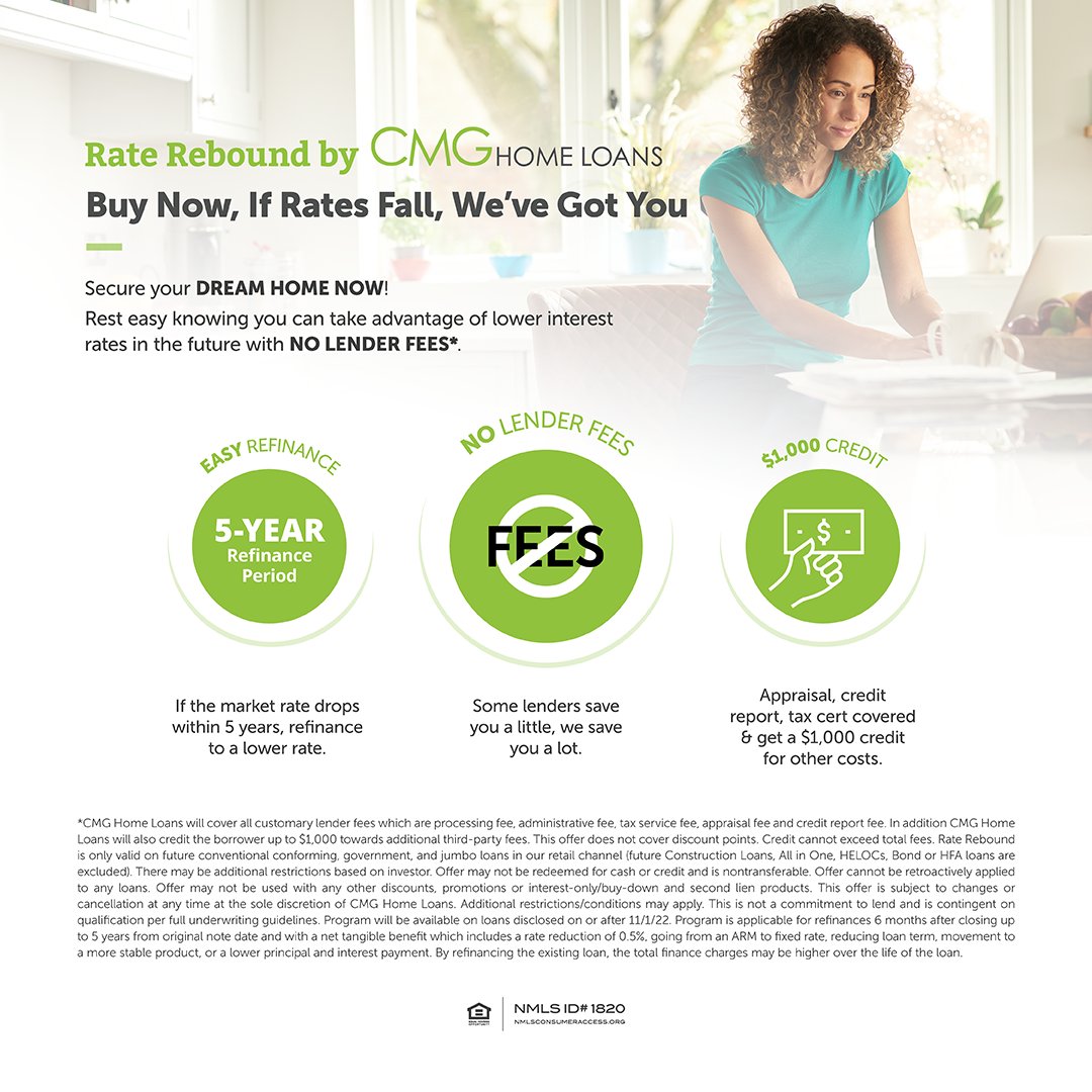 parisotto_team's tweet photo. With the rates at an all time high, there is a little glimmer of light at the end of the tunnel with our Rate Rebound Program. Please reach out to us with your questions, and we would be happy to tell you all about this amazing program. https://t.co/hExfDK8VNT