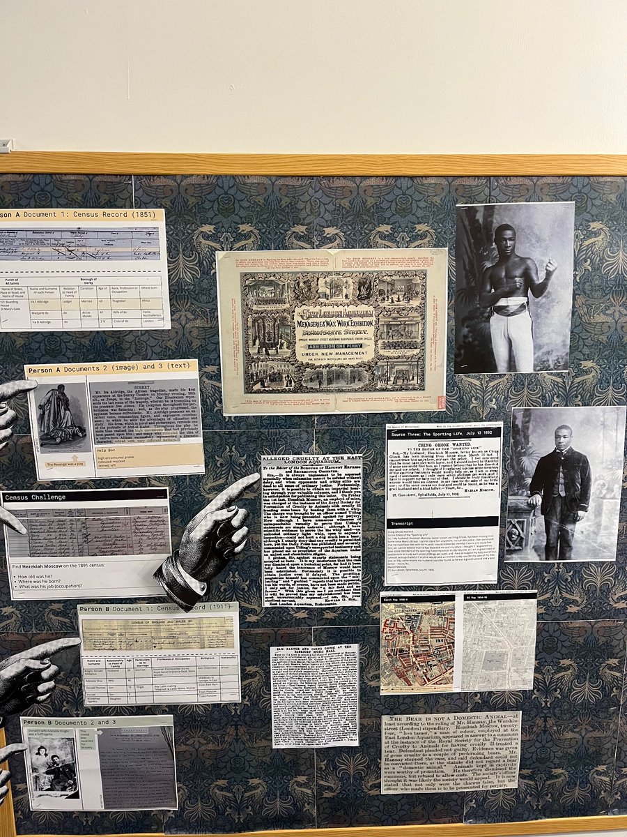 Our Y6 girls spent the day learning about Black Victorians - they joined workshops with the Archives to further their knowledge. Look at their incredible attire… 😀