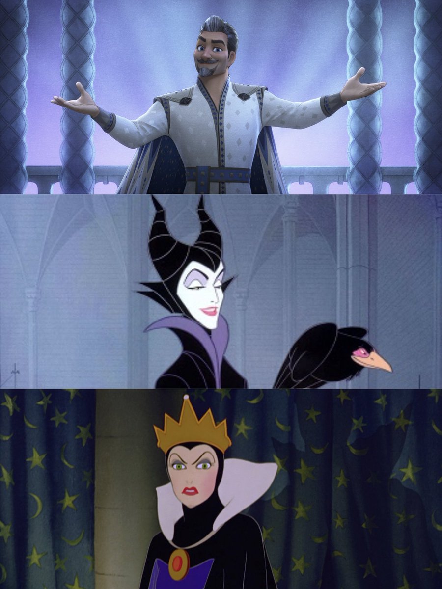 King Magnifico has been described as an "evil villain in a similar vein to Maleficent and the Evil Queen." 👀

Is the classic villain formula really making a comeback? 😲