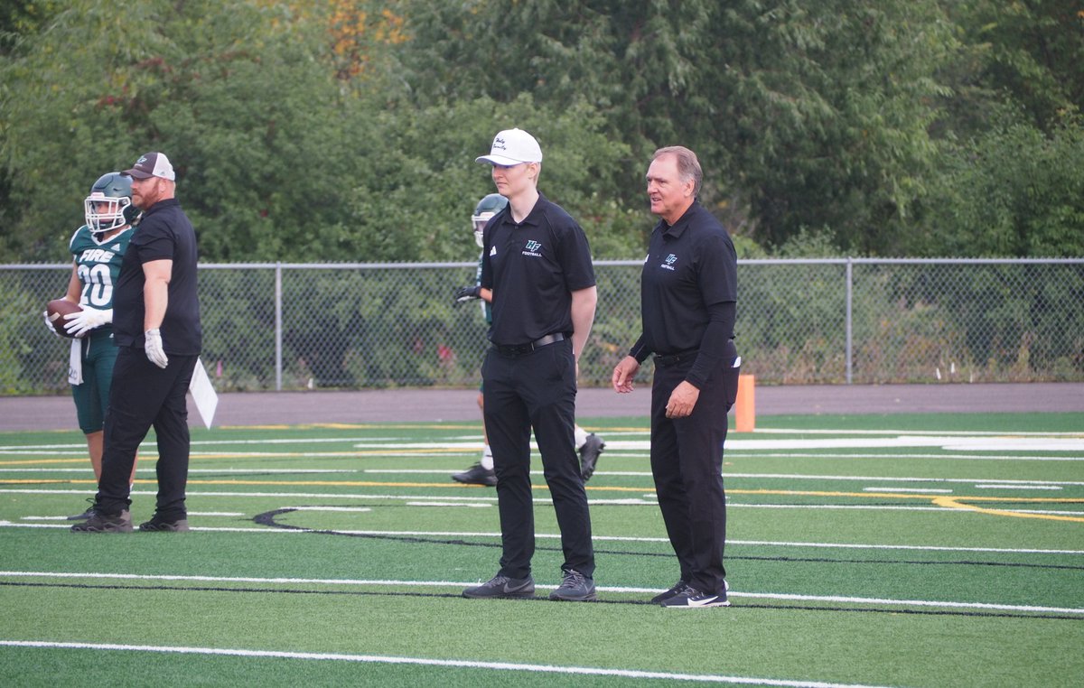 MinnesotaMillea's tweet photo. Father And Son, Living A Football Dream.

Dan And Casey O’Brien Are Finally Coaching Together At Holy Family. 

Check out John's Journal.
#mshsl 

https://t.co/nCMpbMbRlt https://t.co/rZ0DuHmTap