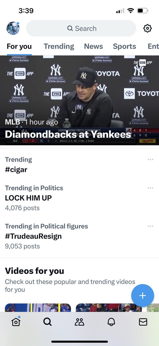 I couldn’t help noticing #cigar is trending today on Twitter…or X or whatever it is now.