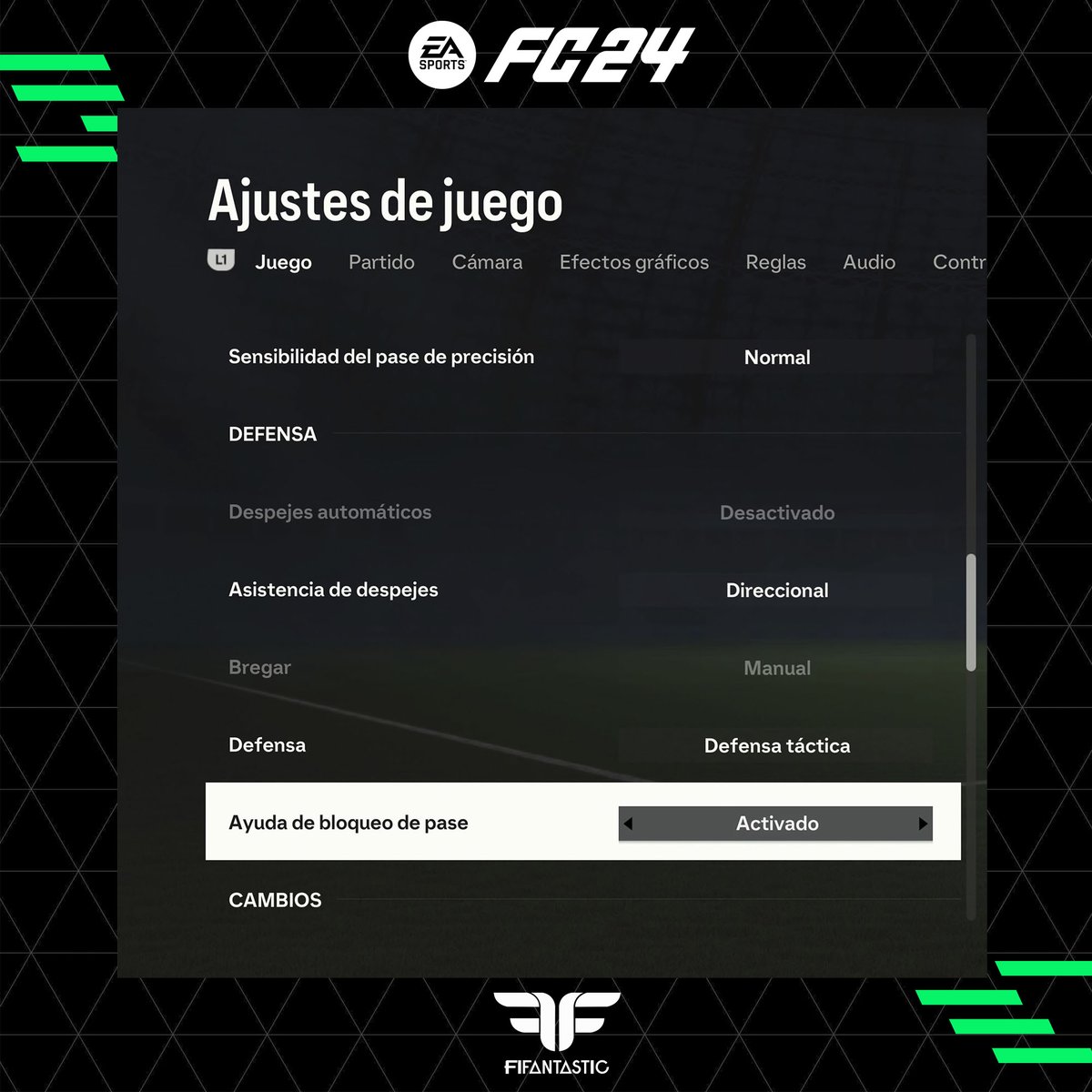 FIFAntastic's tweet photo. 📣 ¿No sabéis cómo configurar el juego y los controles para sacar el máximo rendimiento a #FC24?

🎮 Aquí tenéis la configuración de juego más recomendable para competir https://t.co/j5tGJ0rrYZ