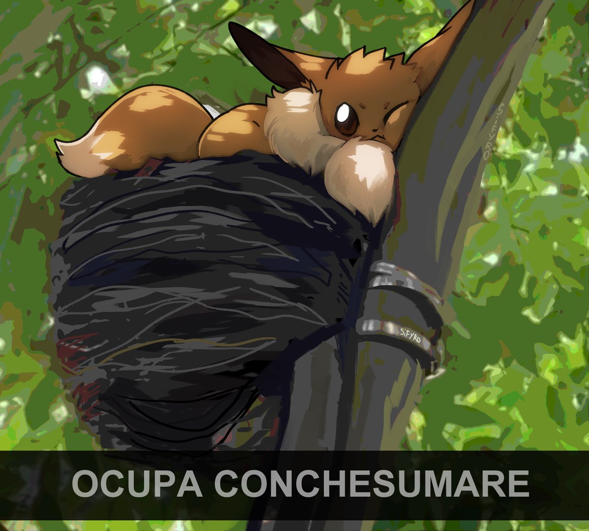 sifyro's tweet photo. Flying type Eevee https://t.co/4lLPep42Mt