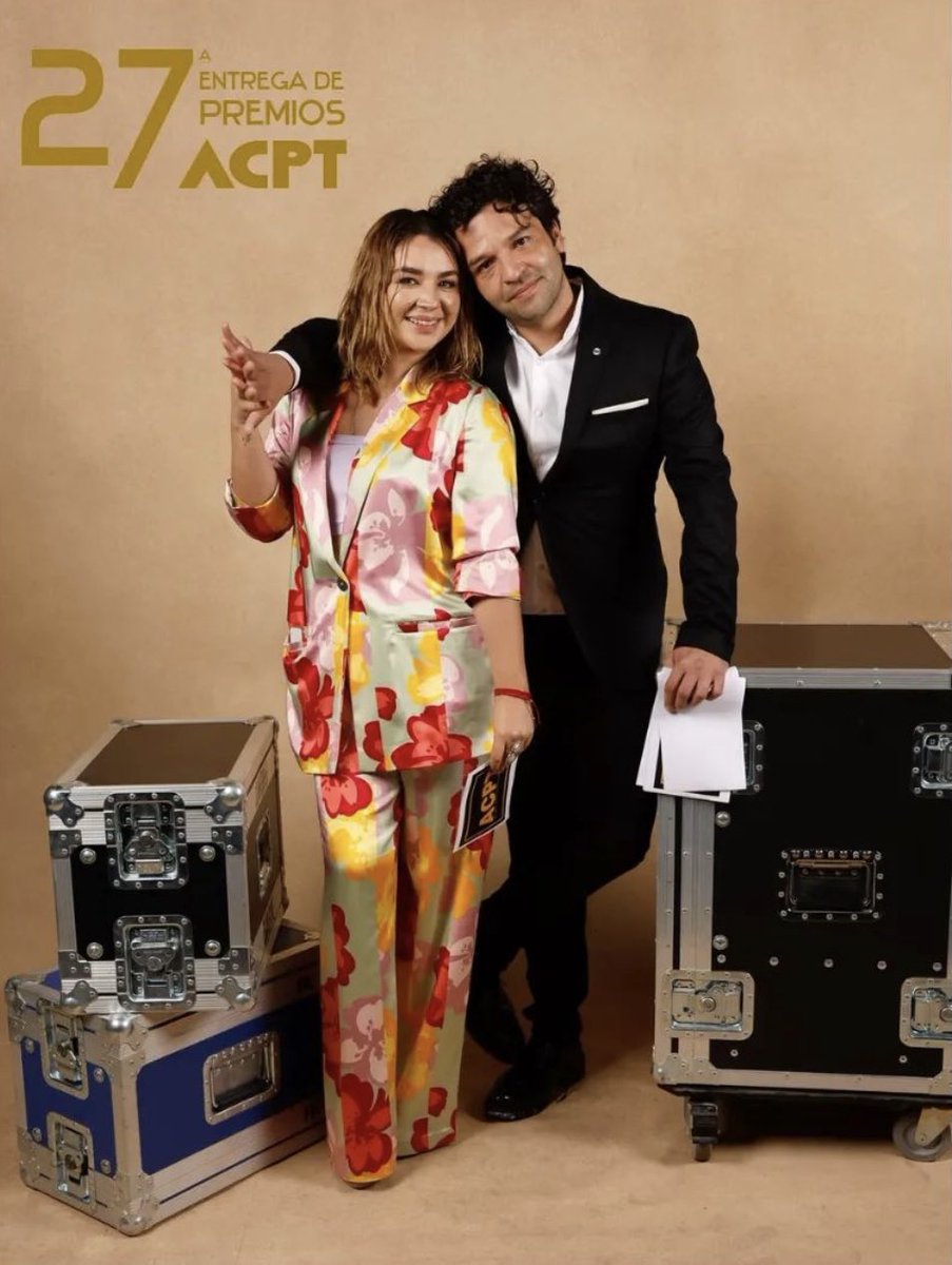 La @ACPT_Mex lo hace oficial, los anfitriones de la ceremonia este año serán <a href="/DannyLujan/">Daniela Lujan</a> y <a href="/untalmario/">mario alberto monroy</a>