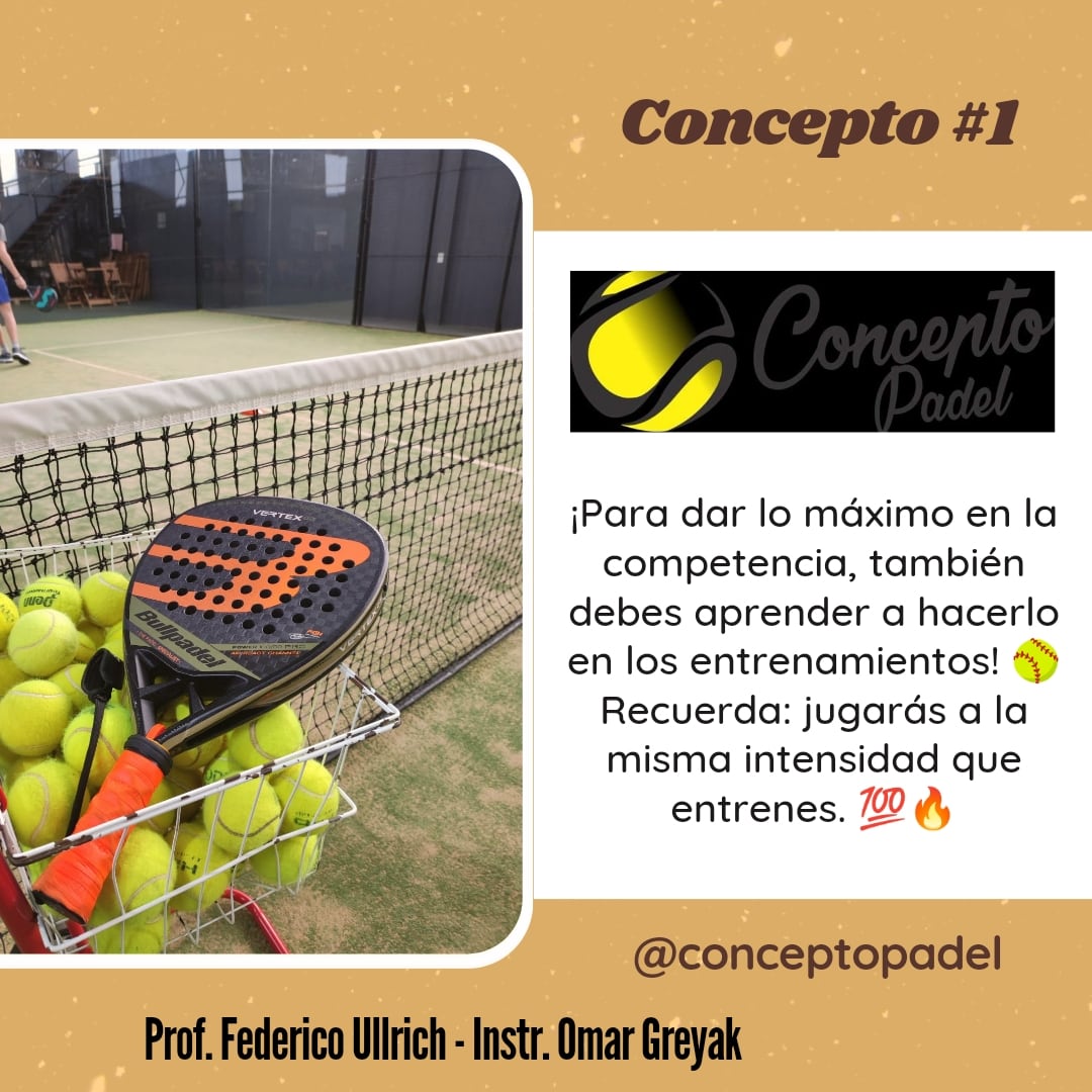 Cuando entrenás... ¿cómo entrenás? 🥎

#conceptopadel #padeltips ✅

#padeltraining #padelmania #padeltime #padeladdict #padel #padellovers