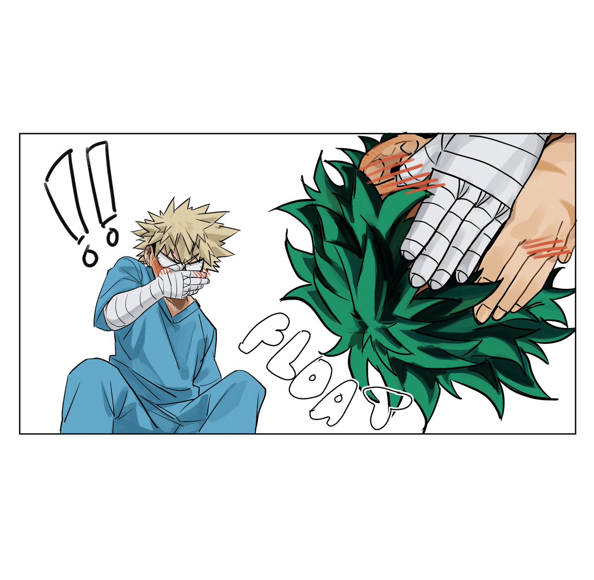 strideprince1's tweet photo. first kiss #bkdk #bakudeku https://t.co/3ROTmhdAzk