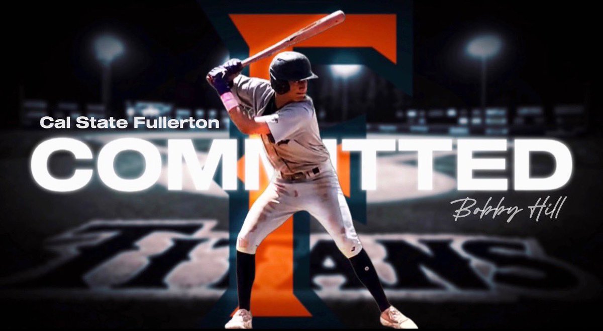 I am extremely excited and humbled to announce my commitment to carry on my academic and athletic career at Cal State Fullerton. I would also like to thank the select few who have had my back. 🧡💙@FullertonBSB @Bobby_Hill17 @_neilwalton11 @sfhsathletics