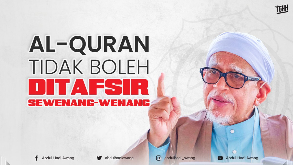 Abdul Hadi Awang tweet media
