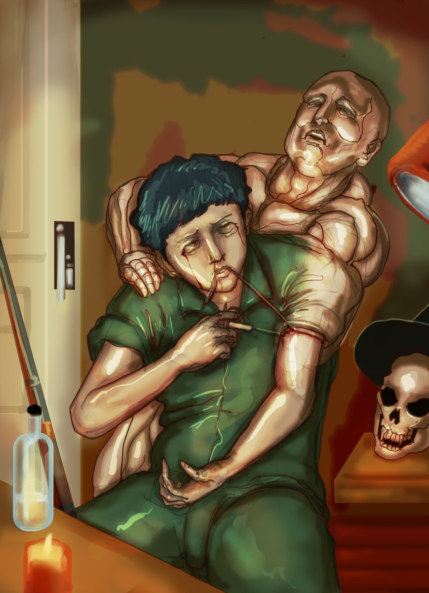Levi and All-Mer from Fear and Hunger based on 
