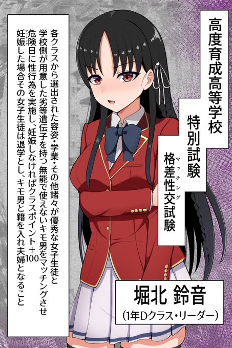 格差性交試験①堀北鈴音(1/13) 