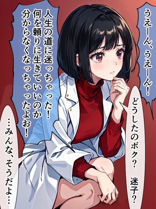 迷子だと思って声をかけたら、ちょっと違った女医ちゃん。 