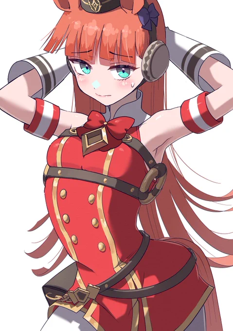 ゴルシ衣装のスズカ(再掲です)