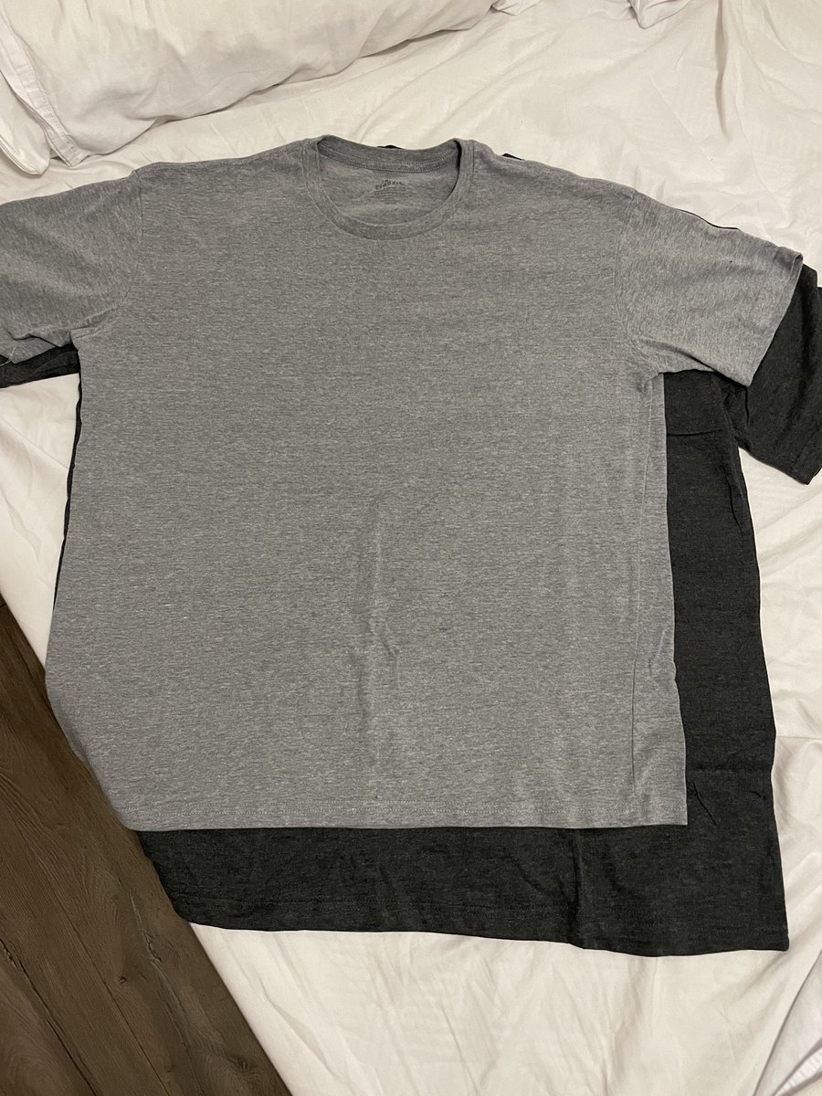 SeiStunad's tweet photo. @trueclassictees #sizing Your sizing makes no sense.  That’s 2 inches wider on both sides so the tee is 4 inches larger in diameter….that’s messed up! https://t.co/HOzrdQvV8y