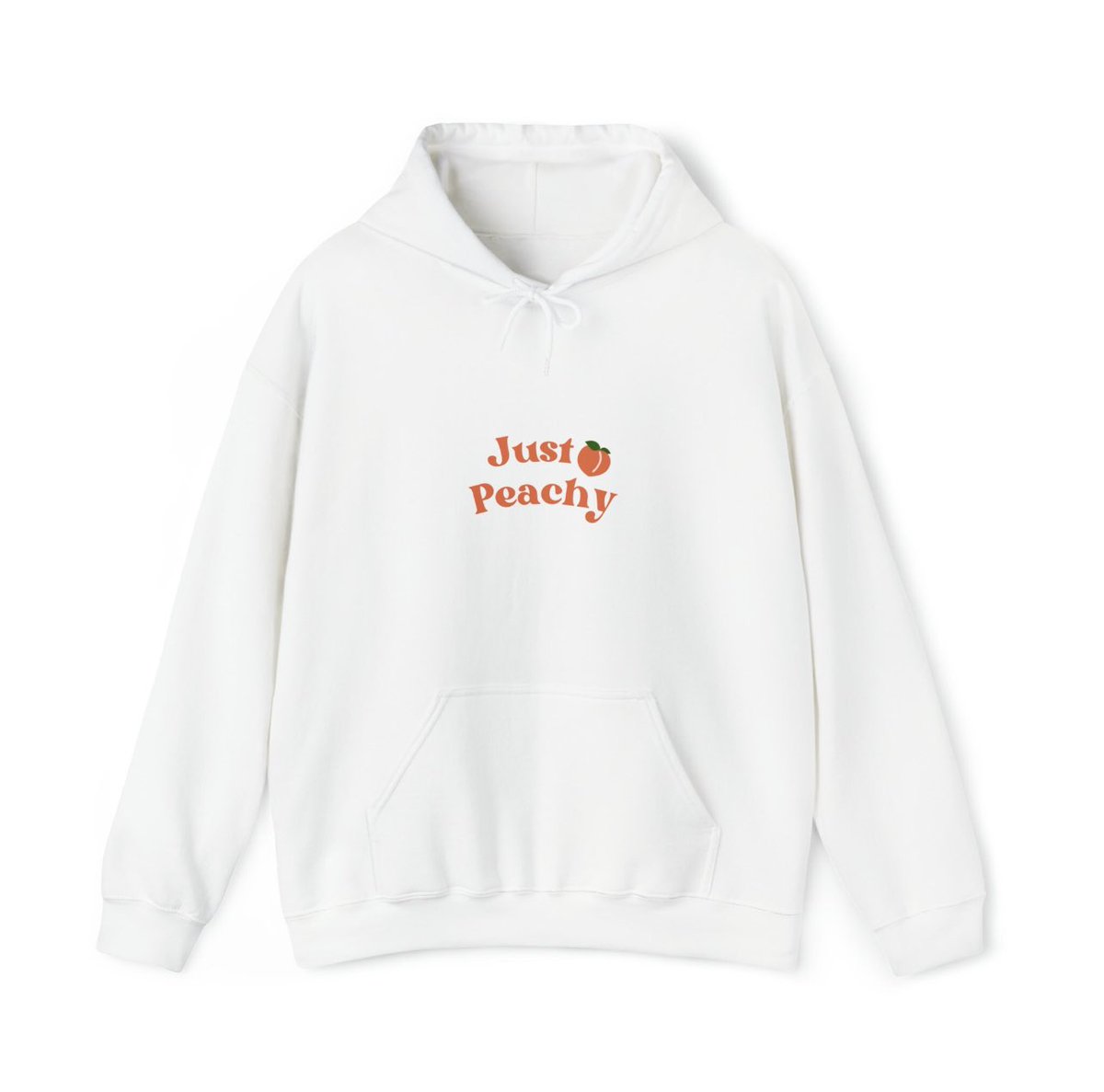 Just Peachy Hooded Sweatshirt; Hooded Sweatshirt; Just Peachy; Peach Sweatshirt 
Price: $34.33 (varies by size) 🍑