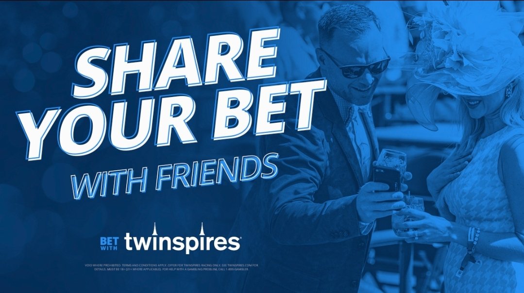 Tonight is a great night to remind everyone with @TwinSpires #betshare there is no hassle!