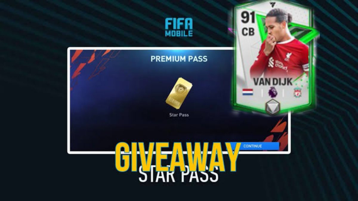 MuhammadAnamul7's tweet photo. Star Pass Giveaway In New Season In EAFCMobile 🔥

All You Have To Do Is
1.Subscribe My YouTube Channel ( link in bio) 
2. Comment Below the screenshot of Subscription
3.Retweet This Tweet💥
4.Follow So That It's Easy To Contact You ✨
Best Of Luck Guys 
#fifamobile #eafcmobile https://t.co/ZEuvDgpSZr