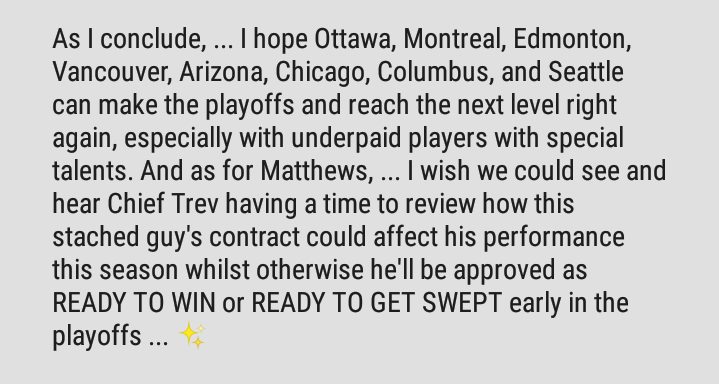 StephannieDani3's tweet photo. Is your team READY TO WIN or READY TO GET SWEPT in the #StanleyCup playoffs?! 😈⚡🔥
✨ #MyNotes #preseason #IsitOctoberyet #GoSensGo #LeafsForever #Matthews #CalderWatch #Blackhawks #CBJ #LetsGoOilers #McDavid #NHLBruins #Pastrnak #instantkarma #WewantFlorida ✨ https://t.co/WKtYvc9nL7