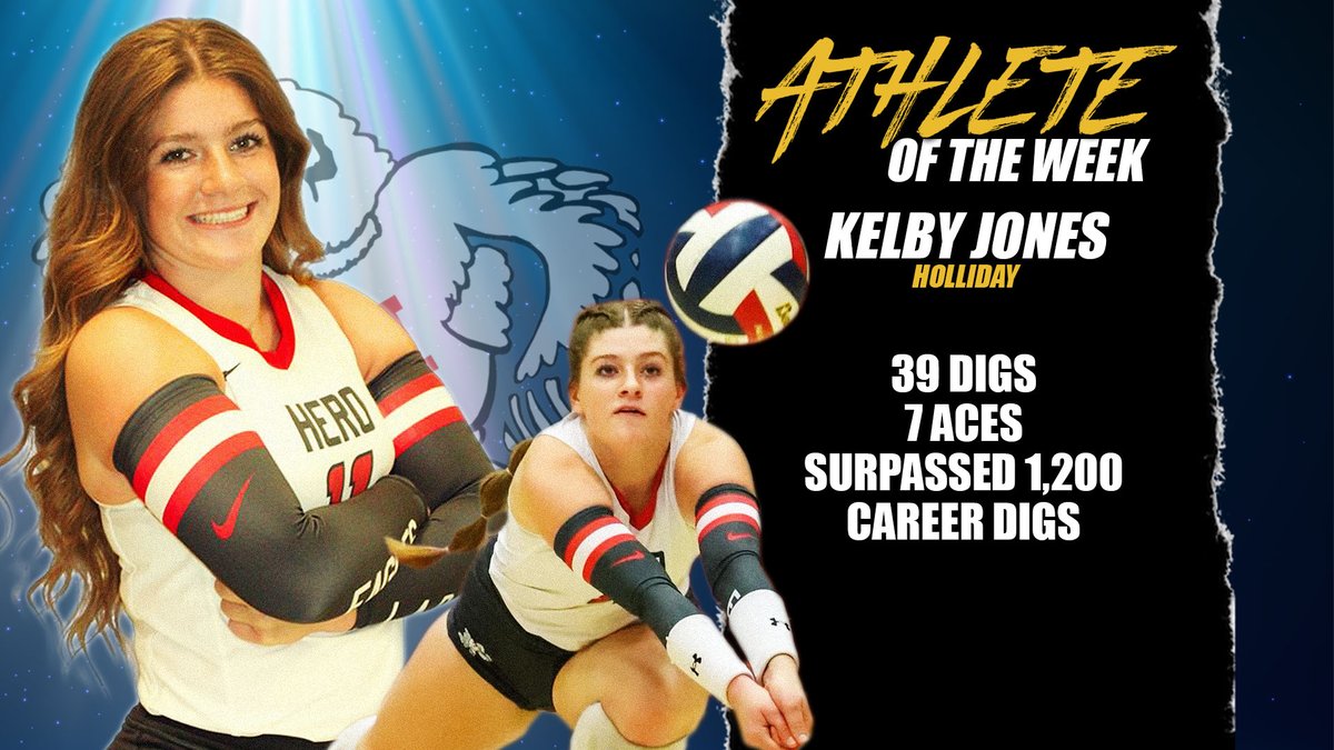 KfdxTobin's tweet photo. Congratulations to Holliday's @kelby_jones_ on earning KFDX Athlete of the Week honors! #TexomaTalent https://t.co/4G8maL6FBG