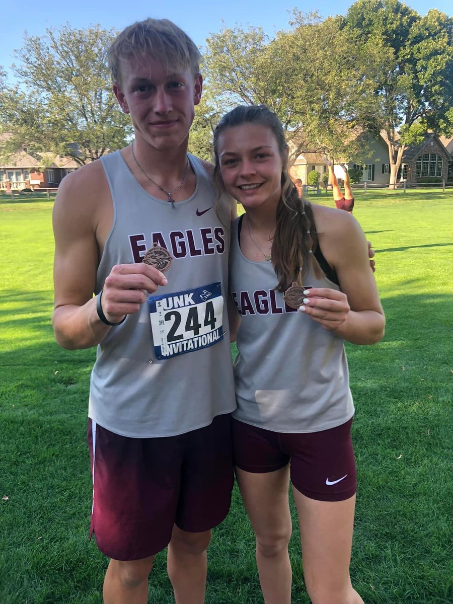 Arlington CC (@arloxc) on Twitter photo Lots of things to be proud of today from the Class C races!
Boys 5th out of 42 
Girls 14th out of 39
2 individual medalists
Hailey 6th - 20:42
Nolan 8th - 17:20
It was a warm one at the Kearney Country Club, but proud of this #arloccfamily as they continue to #gothedistance!! Lots of things to be proud of today from the Class C races!
Boys 5th out of 42 
Girls 14th out of 39
2 individual medalists
Hailey 6th - 20:42
Nolan 8th - 17:20
It was a warm one at the Kearney Country Club, but proud of this #arloccfamily as they continue to #gothedistance!!