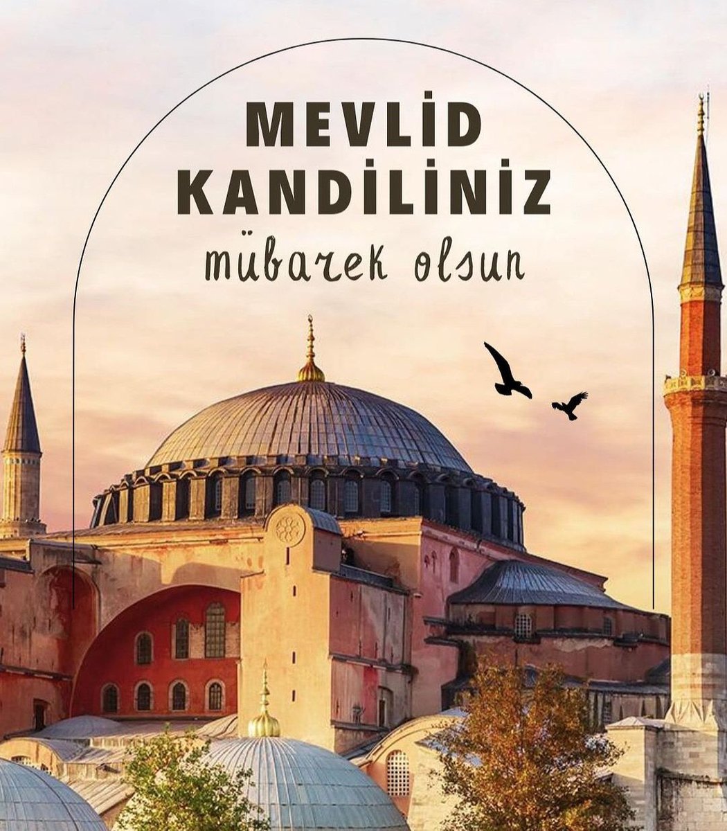 Alemlere rahmet olarak gelen ve ebediyet müjdesi ile cihanı aydınlatan Peygamber Efendimizin (s.a.v) 
doğumunun sene-i devriyesi olan 
Mevlid Kandiliniz mübarek olsun.

Yüce Rabbim dualarımızı ve ibadetlerimizi kabul etsin .