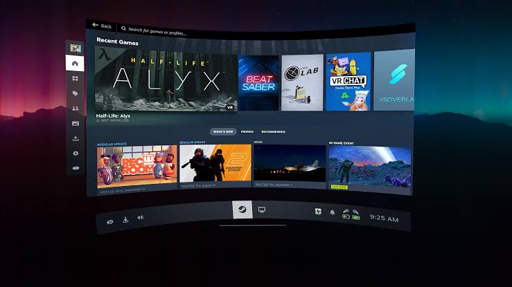 cxizes's tweet photo. SteamVR has been updated to 2.0 (Beta), introducing a new UI design and UX that's up to 2023 standards.

You can enable it here:
https://t.co/kdDFpBDSRz https://t.co/b4Mzt4Pxdh
